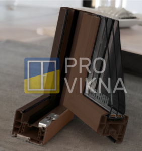 Зразок ламінації двостороння "в масі" rehau