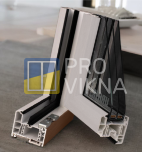 Зразок ламінації внутрішня rehau