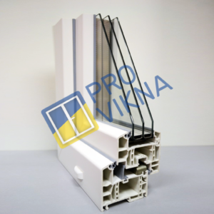 Зразок профільної системи Rehau Geneo (фото компанії ProVikna)