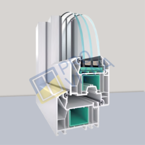 Зразок профільної системи WDS 70 Classic (фото компанії ProVikna)